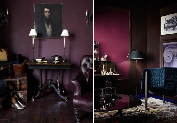 Фиолетовый цвет в интерьере: стильно, солидно, но... Надо очень постараться, чтобы в такой комнате хотелось оставаться 