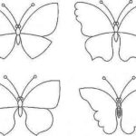 Декоративные бабочки можно нарисовать самому, можно найти изображение в любой книжке