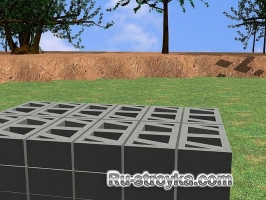 Как построить подпорную стенку из блоков.