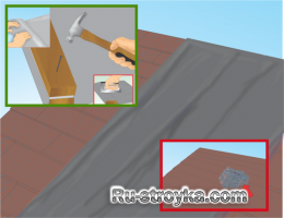 Как временно отремонтировать крышу