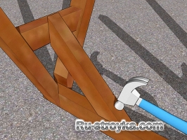 Как сделать деревянные строительные козлы