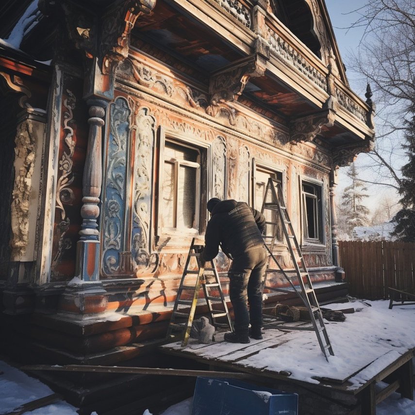 Подходы к ремонту старых домов в России